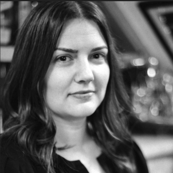 Black and white photo of Tabare Depaep, doula
